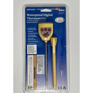 Cooper Atkins DFP450W Digital Pocket Thermometer – Waterproof, Instant Read